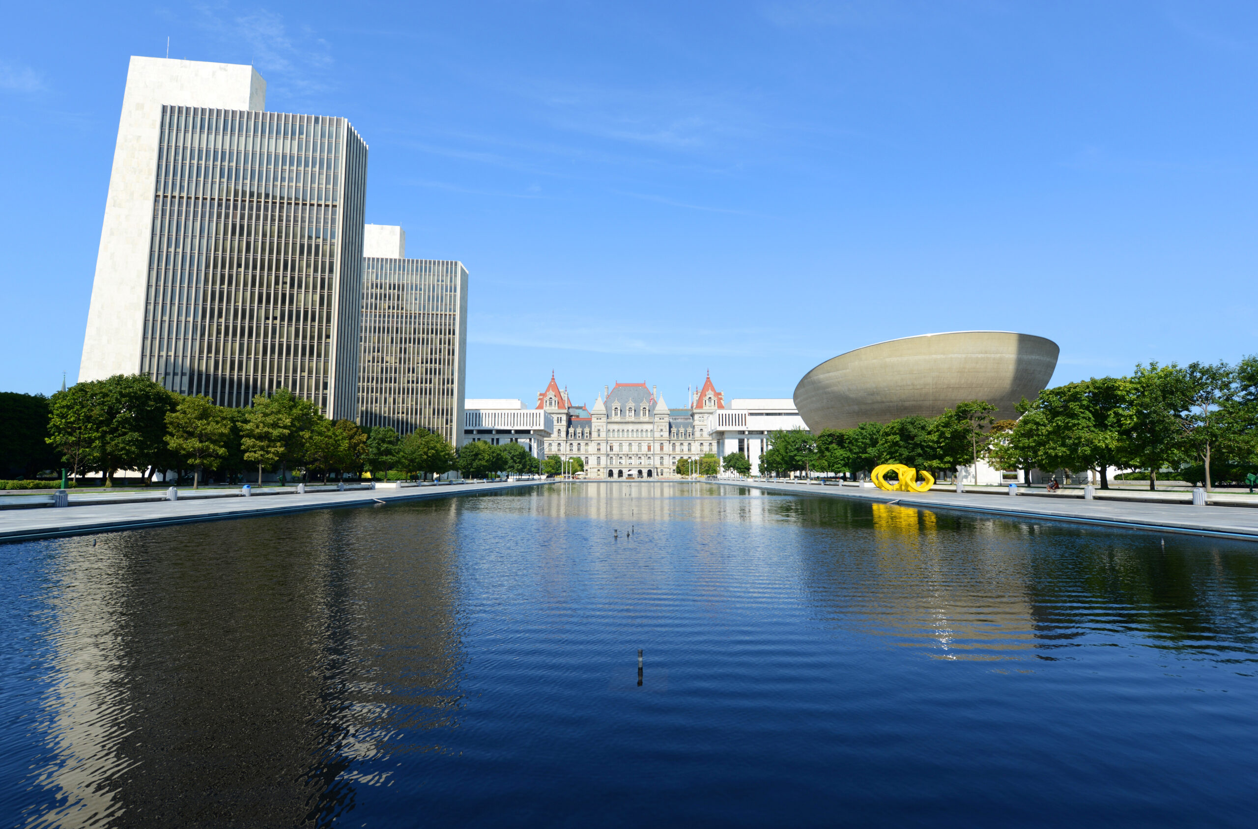 Skyline of Albany, NY