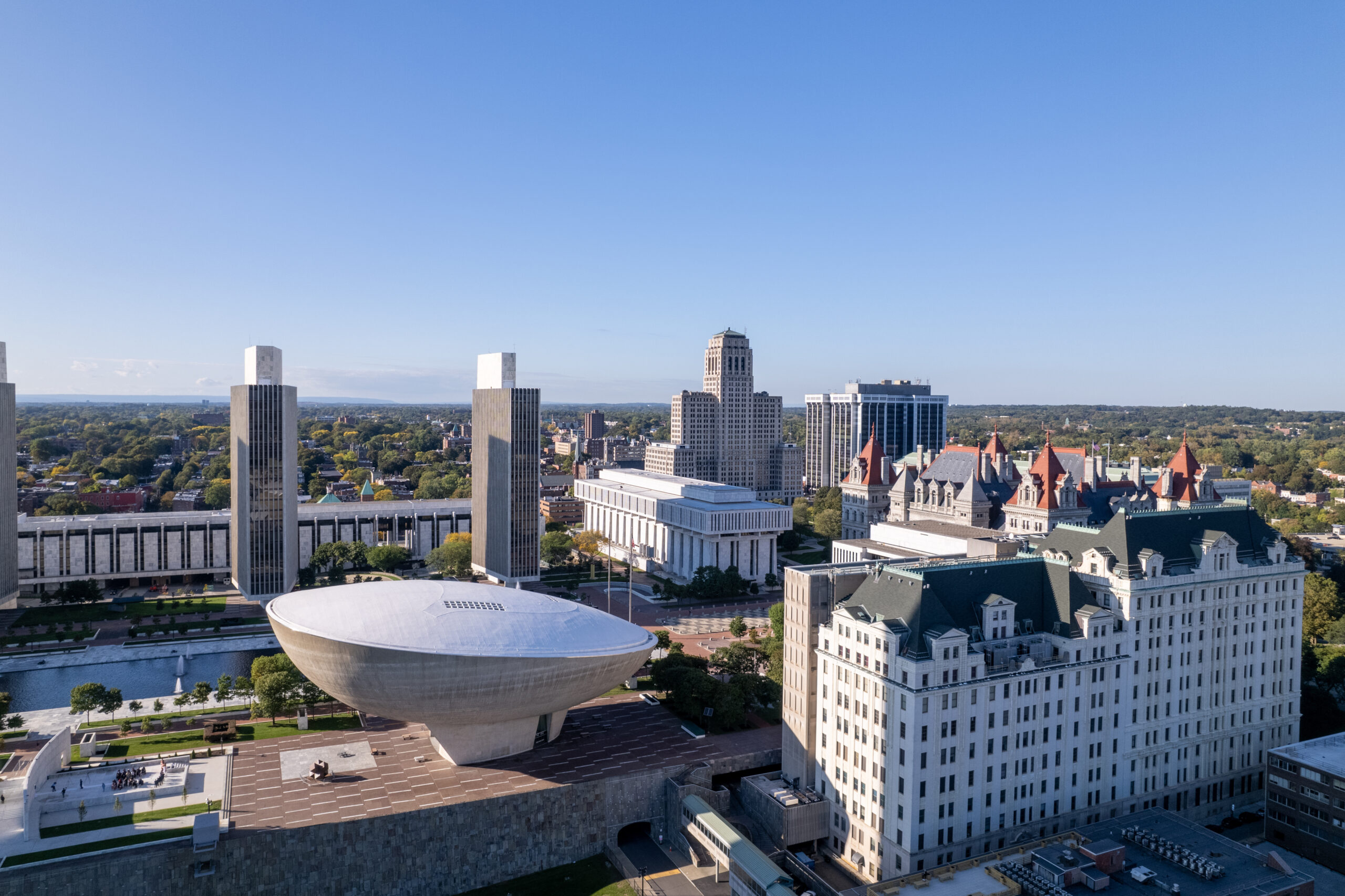 Skyline of Albany, NY